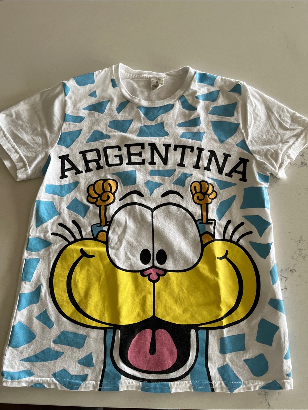 Vamos Argentina! Graphic Kids Tee with Gaturro